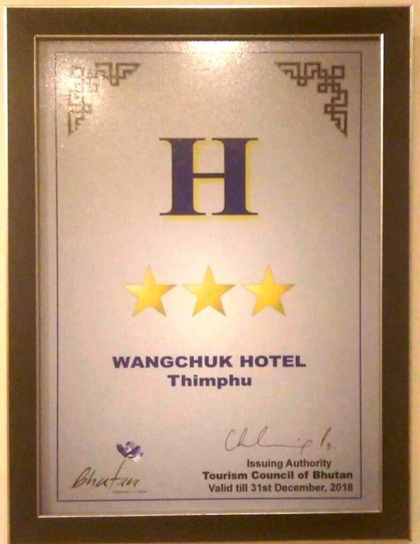 Wangchuk Hotel Thimphu Exterior photo